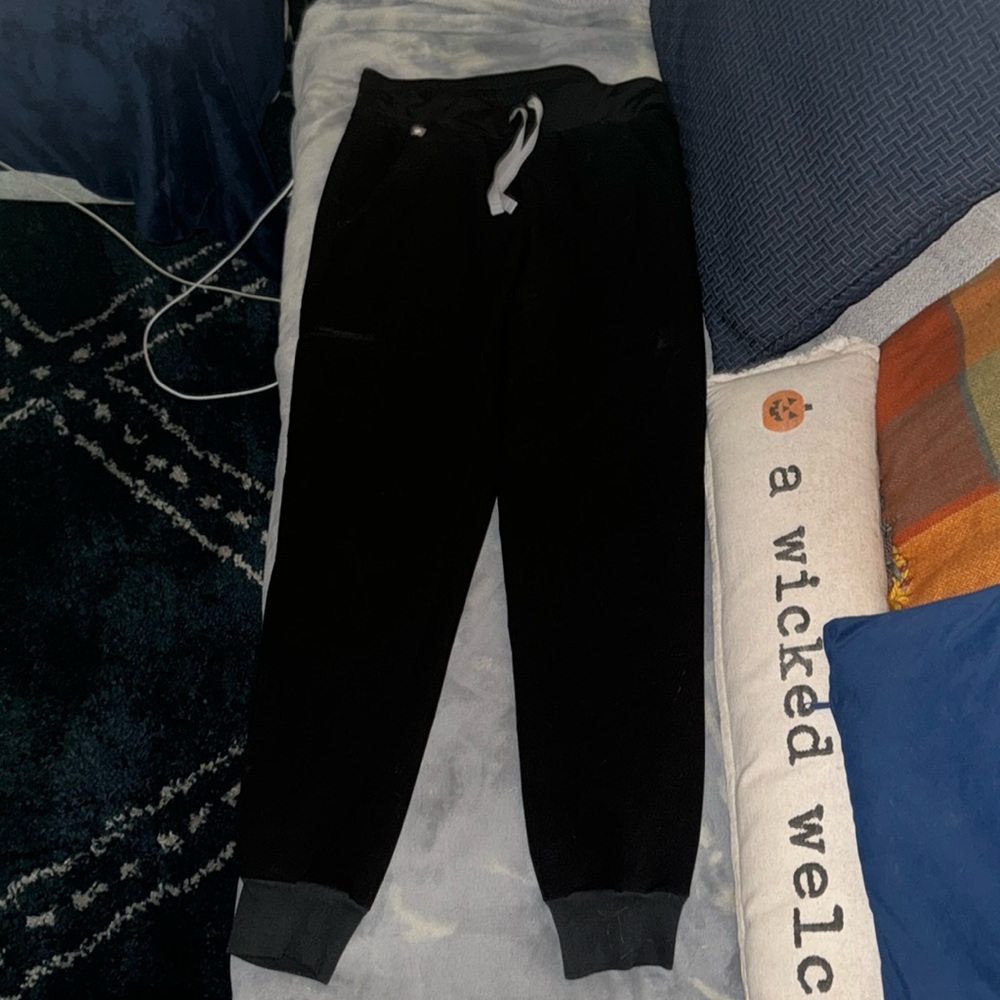 Figs Joggers Black Size Small